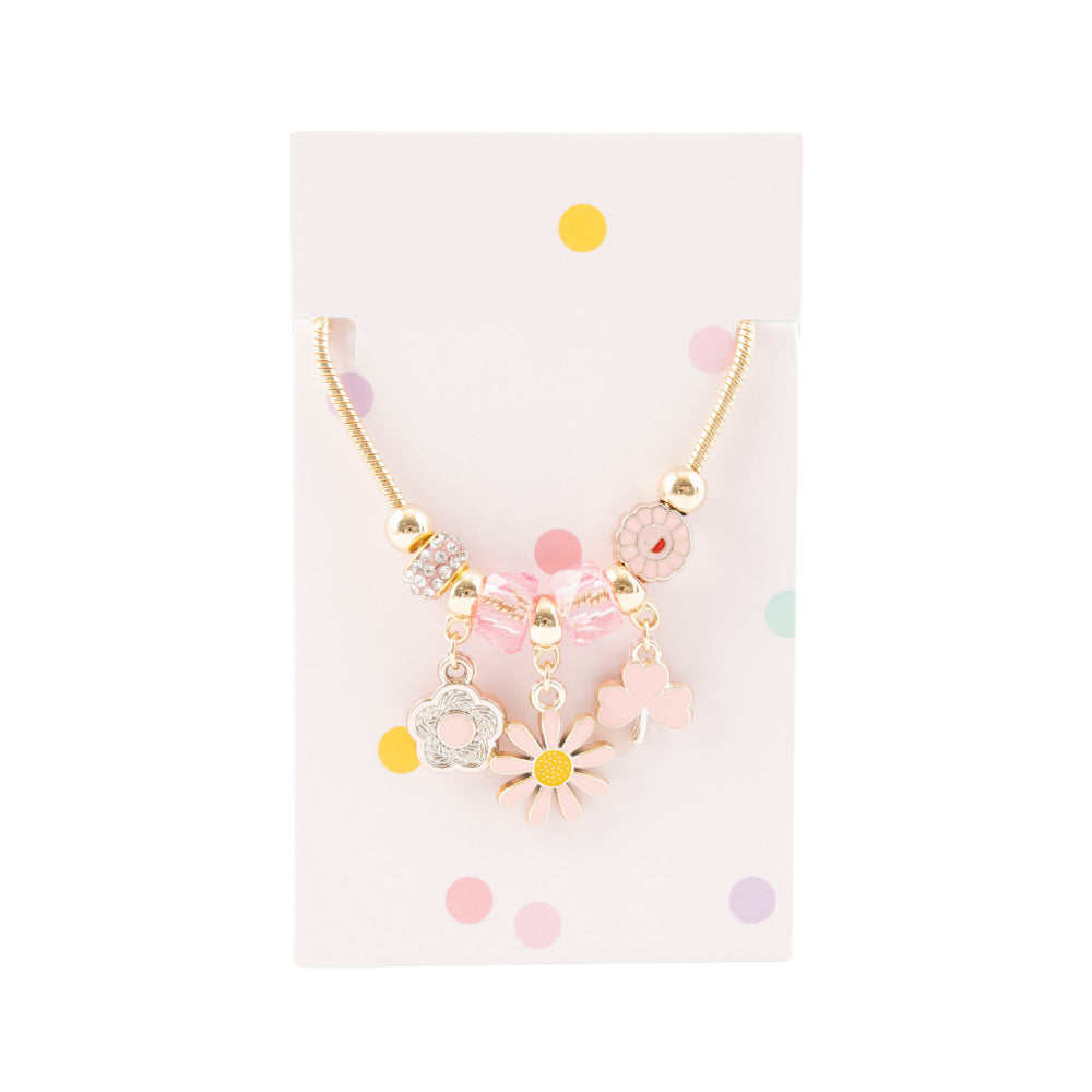 Sunnie Series Charm Bracelet - GOLD FLOWER